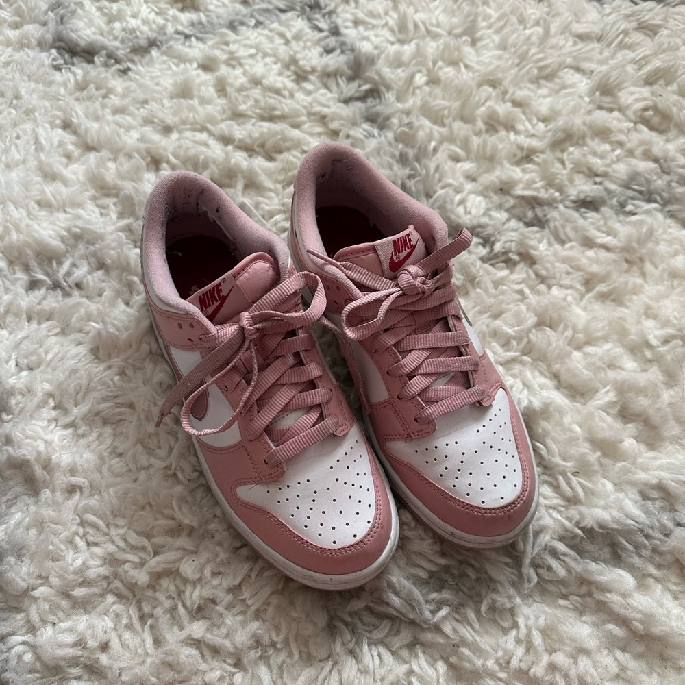 pink Nike shoes